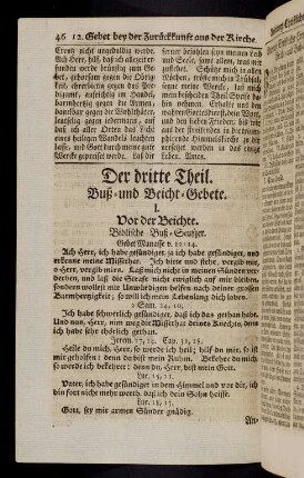 46-74, I. Vor der Beichte
