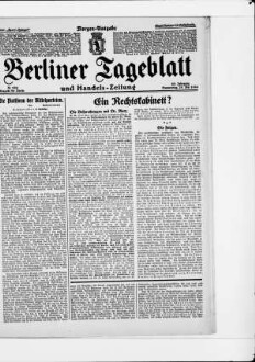 Berliner Tageblatt und Handels-Zeitung