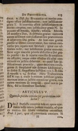 113-122, Articulus V. Quomodo peccata venialia per poenitentiam tolluntur?