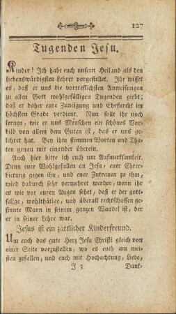Tugenden Jesu