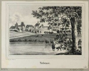 Die Kirche in Liebenau (Altenberg), aus Sachsens Kirchen-Galerie von Hermann Schmidt, 1840