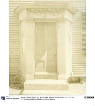 Salem, 169, Essex Street, Hauseingang