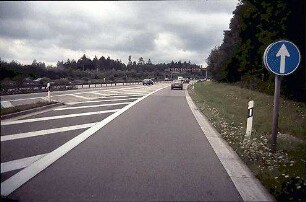 Ausfahrt aus Tangente (Stuttgart Richtung Karlsruhe )