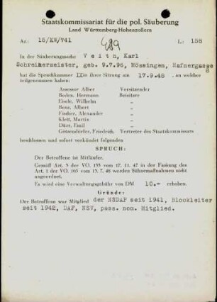 Veith, Karl