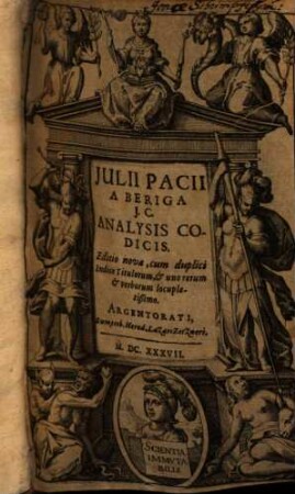 Julii Pacii analysis codicis
