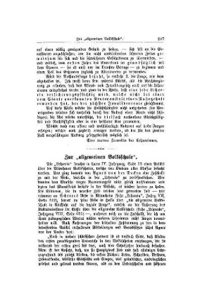 Zur "allgemeinen Volksschule"