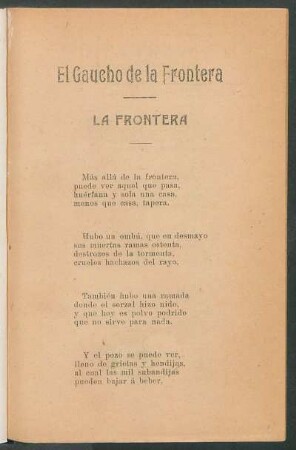 La frontera