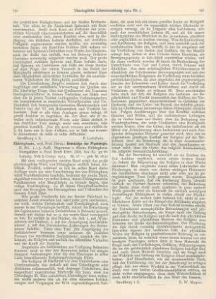 151-152 [Rezension] Ebbinghaus, Hermann, Grundzüge der Psychologie. II. Bd. 1. - 3. Aufl