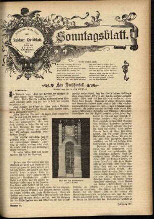 Ausgabe vom Sonntag, den 13. Oktober 1907.