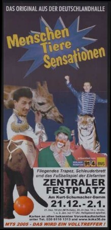 Menschen Tiere Sensationen, Berlin, 2004