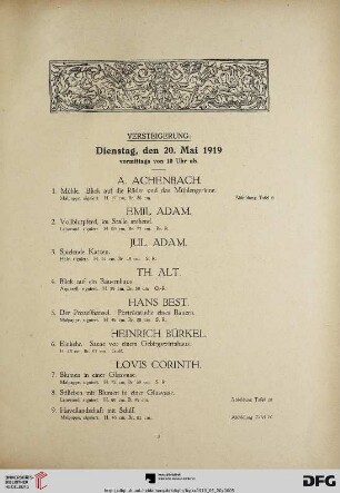 [Meister unserer Zeit] (Nr. 1-156)