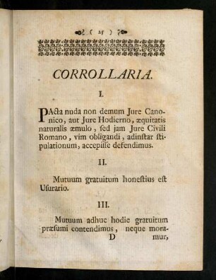 25-28, Corollaria