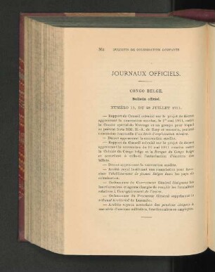 Journaux Officiels.