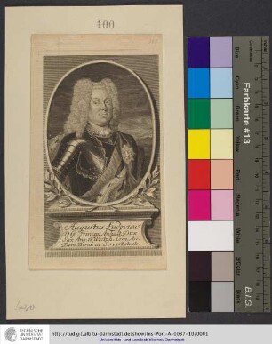 Augustus Ludovicus D. G. Princeps Anhalt. Dux Sax Ang. et Westph. Com. Asc. Dom. Bernb. ac Servest. etc. etc.