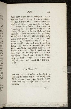 Die Masern.
