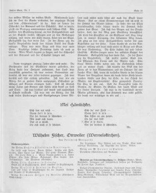 Wilhelm Fischer, Ottweiler (Wermelskirchen).