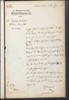 Betriebskosten, Visitation, Verringerung der Belegschaft der
                        Steinkohlengrube Odenbach-Roth