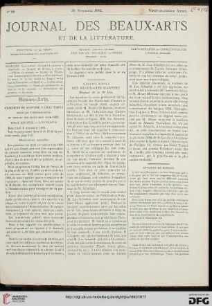 Nr. 22 (30. Novembre 1882)
