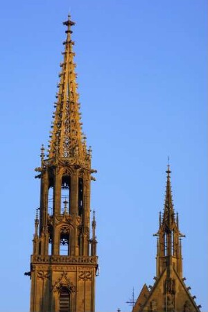 Frankreich. Alsace. Bas Rhin. Thann. Theobaldusmünster