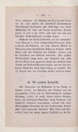 48. Die neusten Ereignisse
