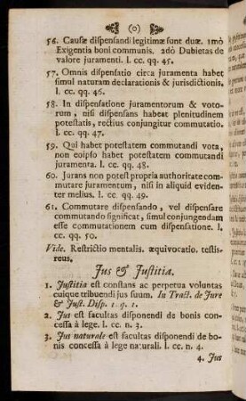 P5v-R1r, Jus & Justitia. - Lex in genere.