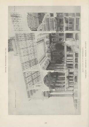 Blick in das Haupttreppenhaus