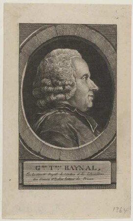 Bildnis des Guillaume Thomas François Raynal