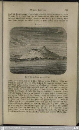 Fig. 60. Der Vesuv in seiner jetzigen Gestalt