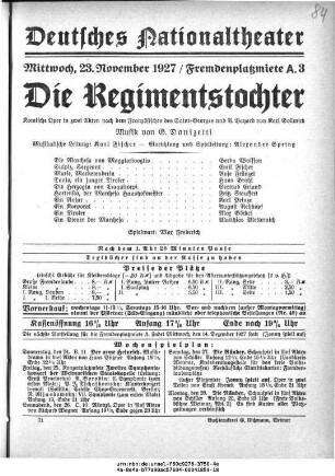 Die Regimentstochter