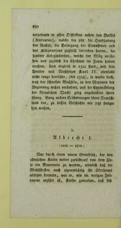 3. Albrecht I. (1298-1308)