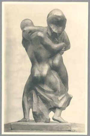 Frauenraub, 1916/19, Bronze