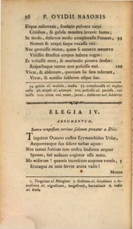 P. Ovidii Nasonis Tristium Libri V. Ex Ponto Libri IV. Et Ibis, Tomus I.