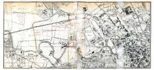 Karte: [Bebauungsplan für den Stadttheil Moabit]
