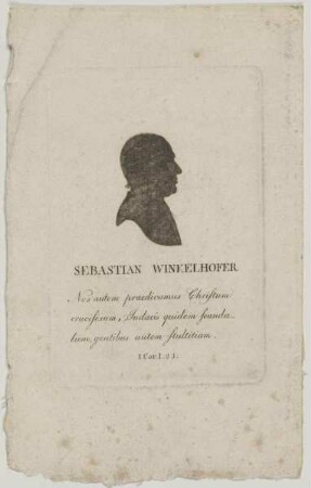 Bildnis des Sebastian Winkelhofer