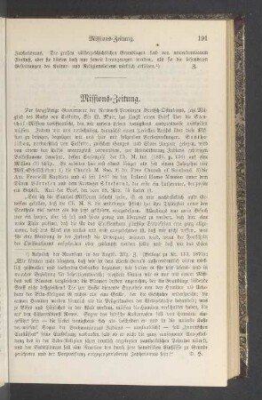 Missions-Zeitung