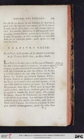 Chapitre CXCIII