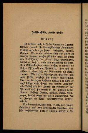 108-135, Zwischenstücke, zweite Hälfte