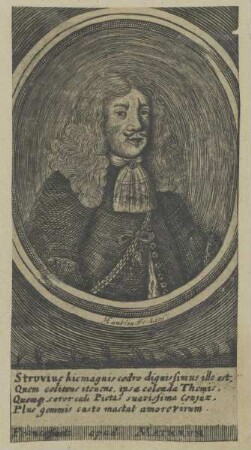 Bildnis des Georg Adam Struvius