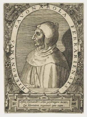 Bildnis des Hieronymvs Savonarola
