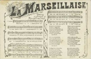 La Marseillaise - Chant national (1792)