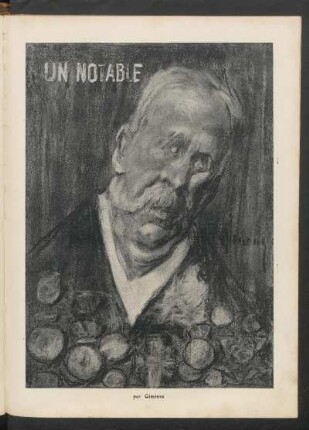 Un notable – [Dibujo] : Por Giménez