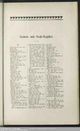 Namen- und Sach-Register