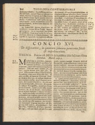Concio XVI.