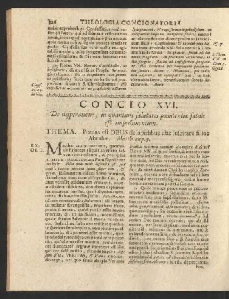 Concio XVI.