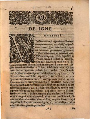 Physica De Igne Disputatio