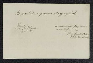... Aronsson. – Hamburg, 05.04.1806
