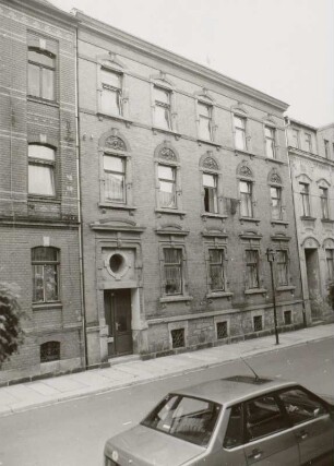 Markneukirchen (Vogtlandkreis), Wohnhaus (um 1900), Albertstraße 18, Straßenansicht