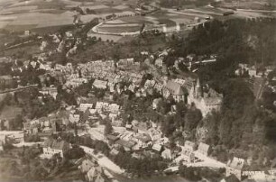 Schwarzenberg : Luftaufnahme