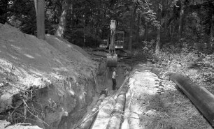 Anbindung des Pumpwerks Neureut an das Wasserwerk Karlsruhe im Hardtwald