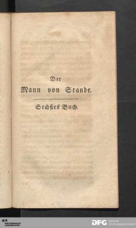 Sechstes Buch.